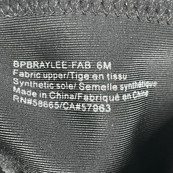 NEW BP Braylee Pointed Toe Bootie 6 Black Stiletto Sock Ankle Boot Heel Glam - Picture 4 of 8